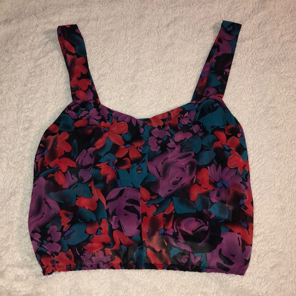 Crop top; Size small